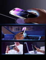 ⁦كفر نصف شفاف بشحن مغناطيسي 🧲 قابل لطيء WFHM77⁩ - الصورة ⁦2⁩