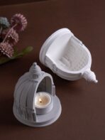 ⁦قالب سيلكون تصميم قلعة لصب الجبس لمصهورات الشمع WFHM77⁩ - الصورة ⁦2⁩