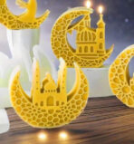 قالب بتصميم هلال وهندسية معماري اسلامي WFHM77