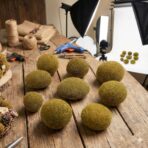 مجموعة كرات البحر الطبيعية 10 قطع لصنع الديكور والأشغال اليدوية مناسبة لطلبة التصميم الداخلي والفنون