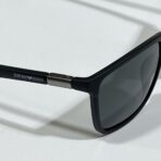 ⁦نظارة شمسية رجالية تصميم شبيه EMPORIO ARMANI مع حافظة حماية⁩ - الصورة ⁦3⁩