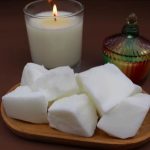 شمع جوز الهند 🥥 الخام 1000 جرام WFHM77