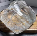 ⁦شمع هلامي (جل) شفاف 1000 جرام شكل كرستالي لصنع الشمع الديكور WFHM77⁩ - الصورة ⁦2⁩