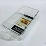 ⁦منظم ثلاجة فاخر شفاف 3 أحجام مع ذراع سهل الحمل⁩ - الصورة ⁦10⁩