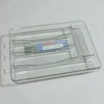 ⁦منظم ملاعق وأدوات المطبخ اكريليك فخم - آمن للاستعمال الغذائي⁩ - الصورة ⁦2⁩